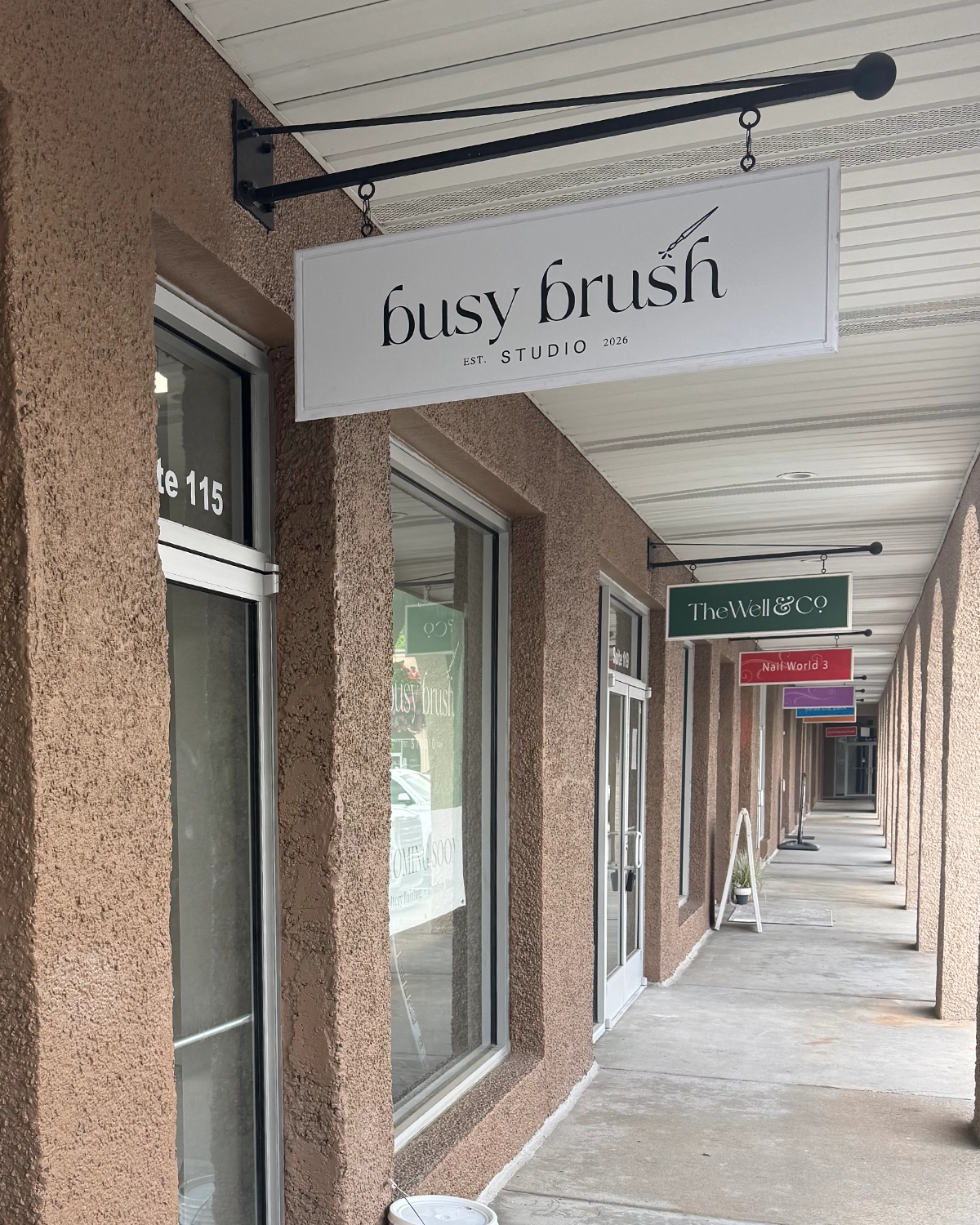 Inside Busy Brush Studio